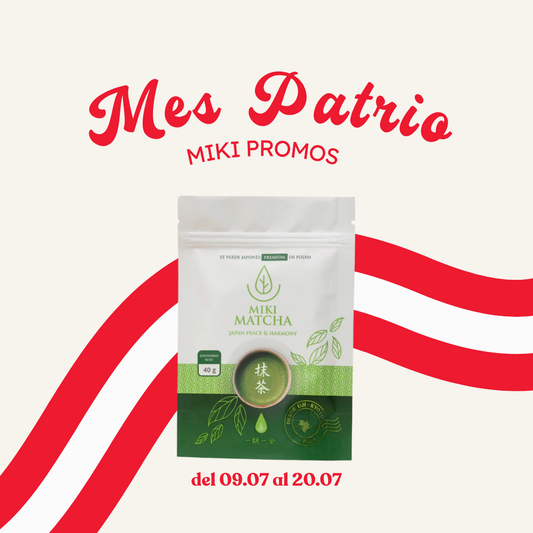 Miki Matcha Premium - Edición Fiestas Patrias