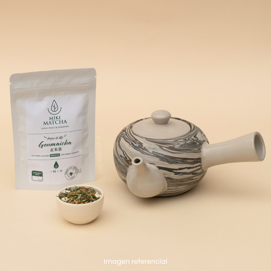 Tetera Nerikomi + Genmaicha